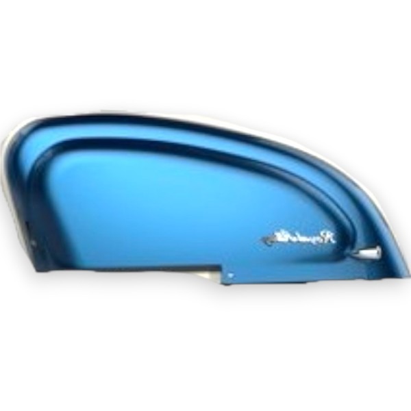 Royal Alloy Left Side Cover - Ultra Blue